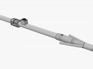 カーボンフィッシュアロー 3Dモデル