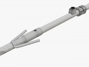 カーボンフィッシュアロー 3Dモデル