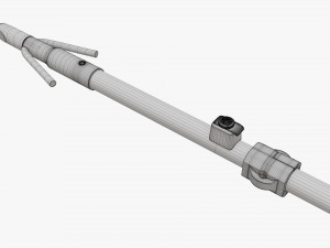 Carbon fish arrow 3Dモデル