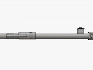 カーボンフィッシュアロー 3Dモデル