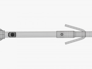 Carbon fish arrow 3Dモデル
