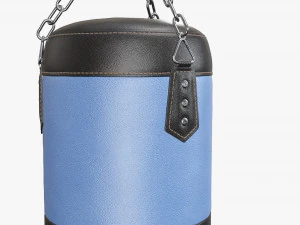 Ceiling boxing punch bag 3D Model