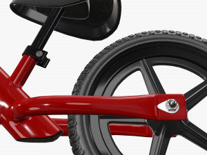 Children classic balance bike Modelo 3D