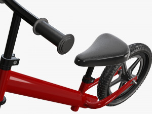 Children classic balance bike Modelo 3D