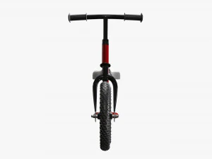 Children classic balance bike 3D Model