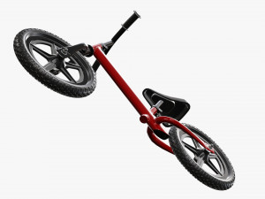 Children classic balance bike Modelo 3D