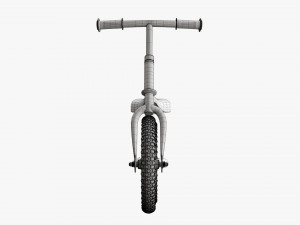 Children classic balance bike Modelo 3D