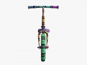 Children classic balance bike Modelo 3D