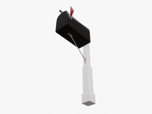 Classic mailbox 01 Modello 3D
