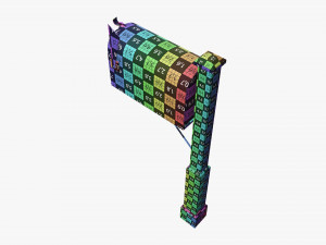 Classic mailbox 01 Modello 3D