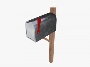 Classic mailbox 02 Modelo 3D