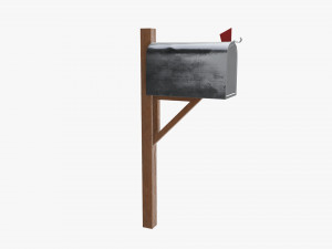 Classic mailbox 02 Modèle 3D