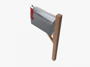 Classic mailbox 02 Modèle 3D