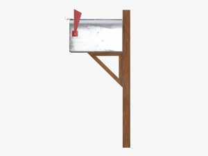 Classic mailbox 02 Modèle 3D