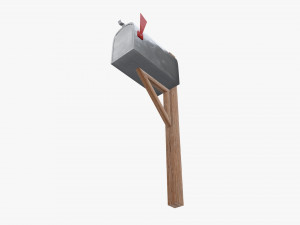 Classic mailbox 02 Modèle 3D