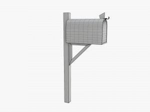 Classic mailbox 02 Modèle 3D