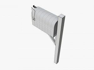Classic mailbox 02 Modèle 3D