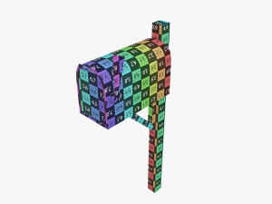Classic mailbox 02 Modèle 3D