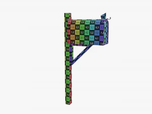 Klassischer Briefkasten 02 3D Modell