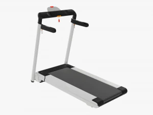 Compact foldable treadmill 3D Model