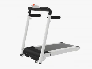 Compact foldable treadmill 3D Model