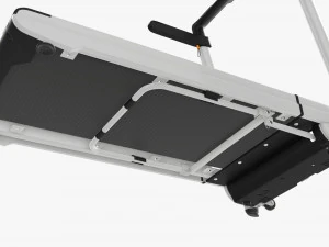 Compact foldable treadmill 3D Model