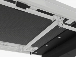 Compact foldable treadmill 3D Model