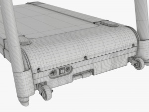 Compact foldable treadmill Modelo 3D