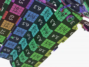 Compact foldable treadmill 3D Model