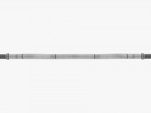 Curved weight bar 3D Model