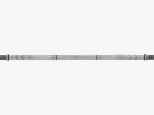Curved weight bar 3D Model
