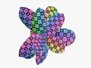Decorative potted plant 03 3D Model