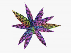 Decorative potted plant 04 Modelo 3D