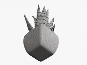 Decorative potted plant 05 3D Model