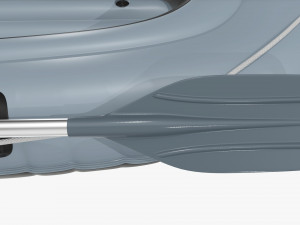 Inflatable Boat 01 gray Modelo 3D
