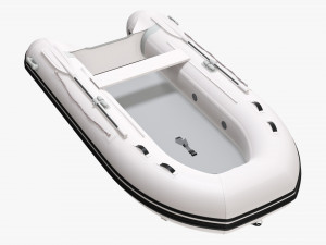 Inflatable Boat 02 3D Model