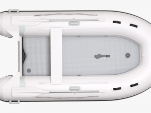 Inflatable Boat 02 3D Model