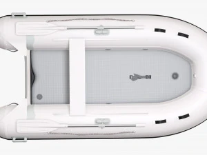 Inflatable Boat 02 3D Model