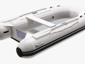 Inflatable Boat 02 3D Model