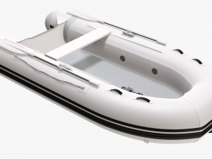 Inflatable Boat 02 3D Model
