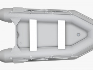 Inflatable boat 03 3D Model