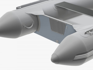 Inflatable boat 03 3D Model