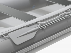 Inflatable boat 03 3D Model