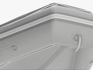 Inflatable boat 03 3D Model