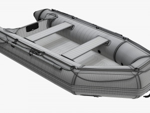 Inflatable boat 03 3D Model