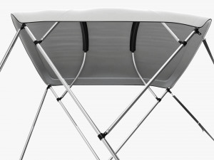 Inflatable boat 03 sunshade Modelo 3D
