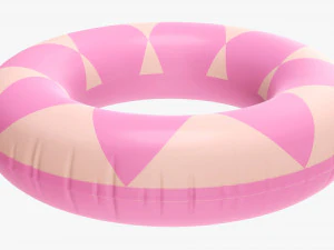 Inflatable Swimming Ring 3D Model