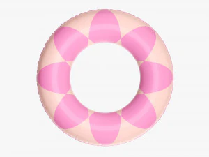 Inflatable Swimming Ring 3D Model