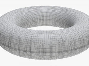 Inflatable Swimming Ring 3D Model