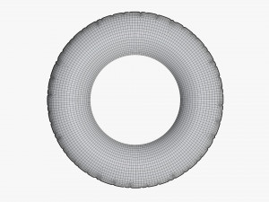 Inflatable Swimming Ring Modelo 3D
